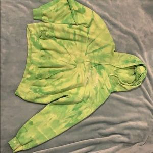 Green Tie dye Aloha State Park Sweatshirt